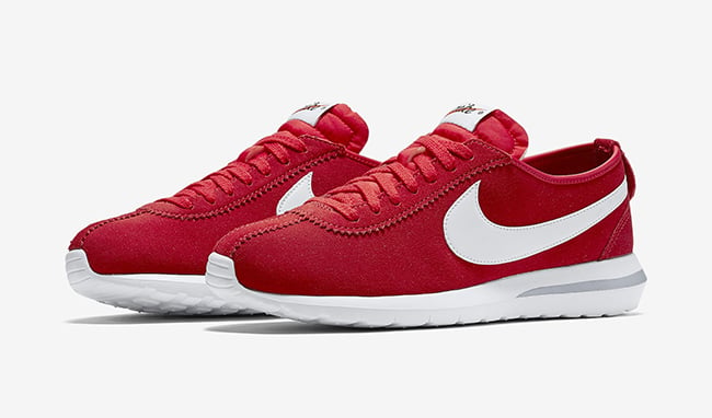 Nike Roshe Cortez Tonal Suede Blue Red Green SneakerFiles