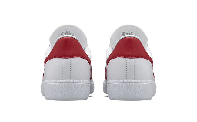 nike bruin white red