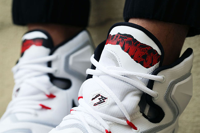 On Feet Nike LeBron 13 Friday the 13th