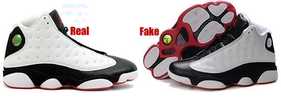 Real Fake Jordan Sneaker