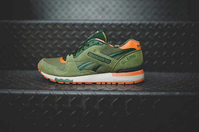 reebok gl 6000 olive green