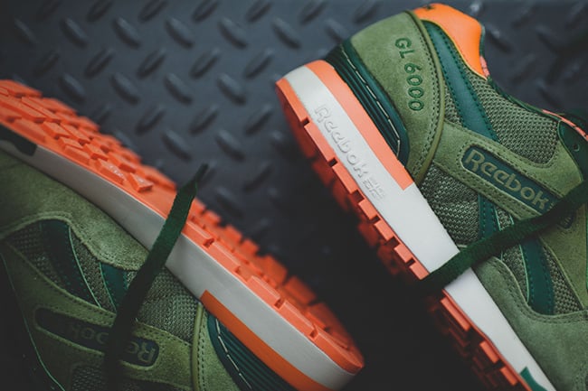 reebok gl 6000 olive green