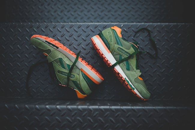 reebok gl 6000 green