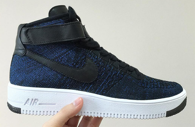 Royal Nike Flyknit Air Force 1