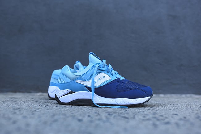 Saucony Grid 9000 Light Blue | SneakerFiles