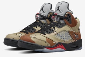 camo supreme jordan 5