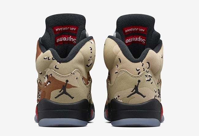 NikeLab Air Jordan 5 Supreme Camo