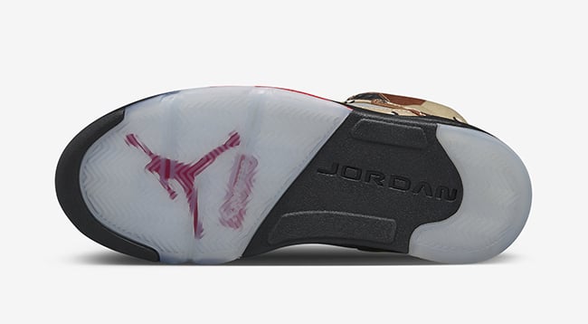 NikeLab Air Jordan 5 Supreme Camo