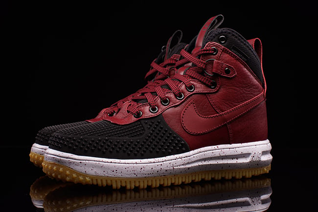 nike lunar force 1 duckboot team red