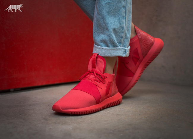 adidas Tubular Defiant Lush Red