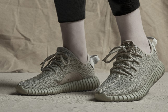 adidas Yeezy 350 Boost Moonrock On Feet