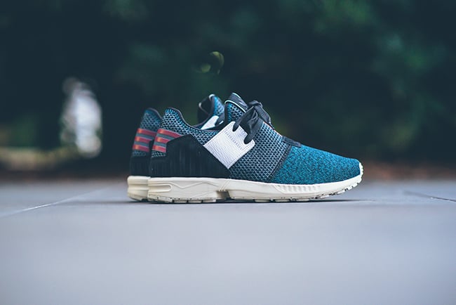 zx flux navy blue