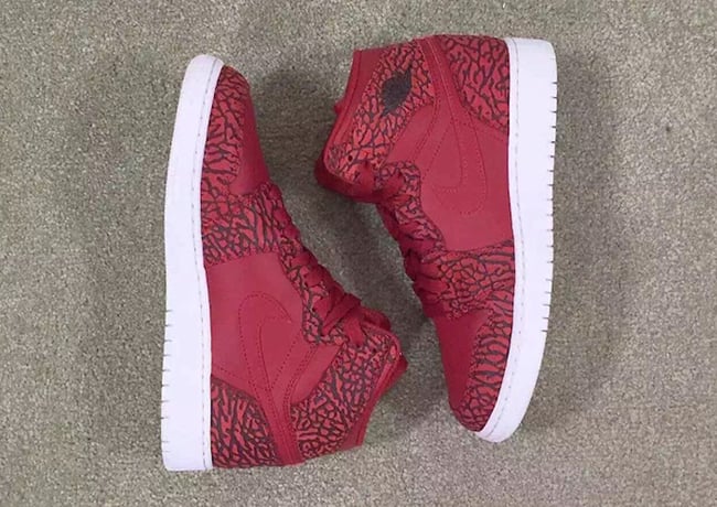 Air Jordan 1 Red Elephant