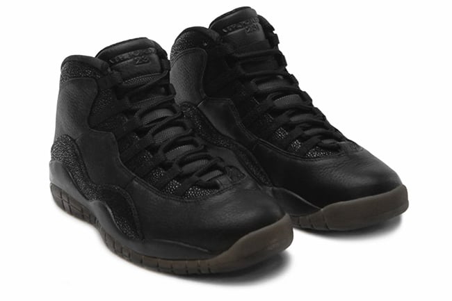 Air Jordan 10 OVO Black 2016 Release