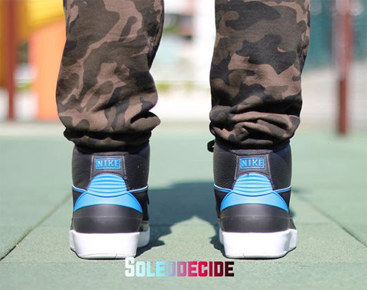 jordan 2 radio raheem on feet