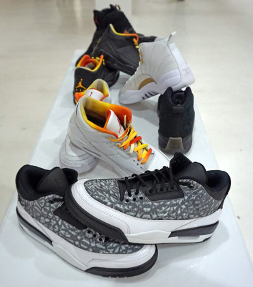 Electric Blue High Heels Air Jordan Future 11 Shoes