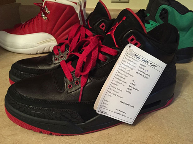 Jeg klager dramatisk Armstrong Air Jordan 3 Bred Sample | SneakerFiles