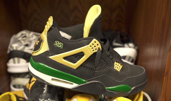 Air Jordan 4 Baylor Bears