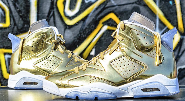 Air Jordan 6 Gold Oscars