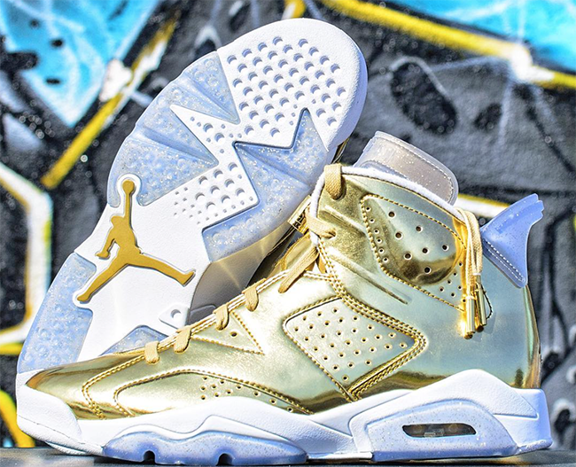 Air Jordan 6 Gold Oscars