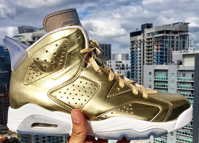 Air Jordan 6 Gold Oscars