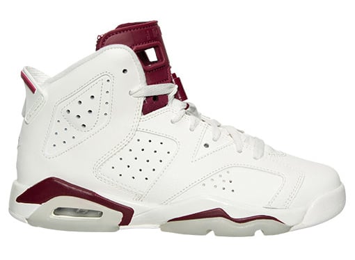 Air Jordan 6 Maroon GS Gradeschool