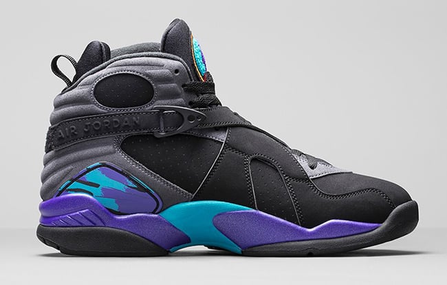 Air Jordan 8 Aqua Black Friday Release