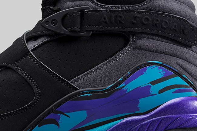 Air Jordan 8 Aqua Black Friday Release