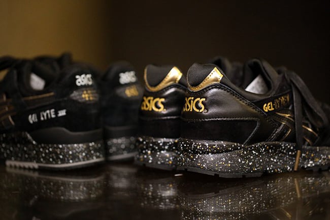 atmos Asics Gel Lyte V Black Gold