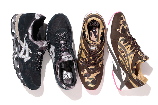 Bape Asics Gel Camo