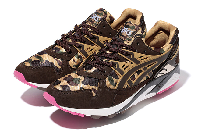 Bape Asics Gel Camo