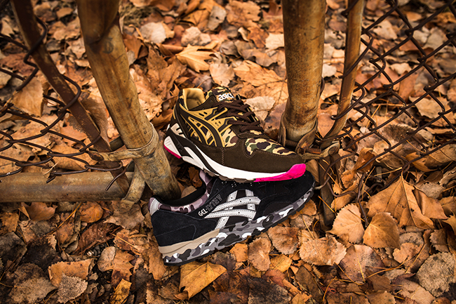 Bape Asics Gel Camo Pack