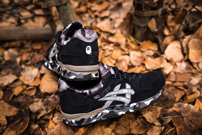 Bape Asics Gel Camo Pack