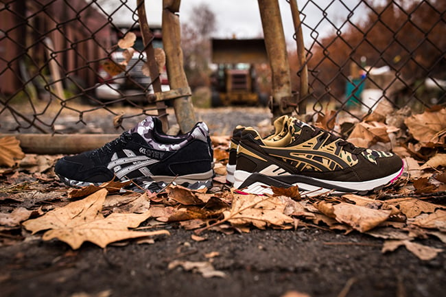 Detailed Look at the Bape x Asics Gel ‘Camo’ Pack