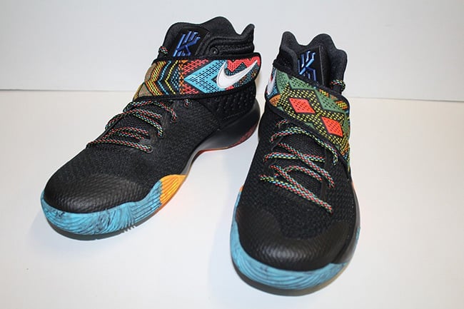 nike kyrie 2 bhm black basketball shoes