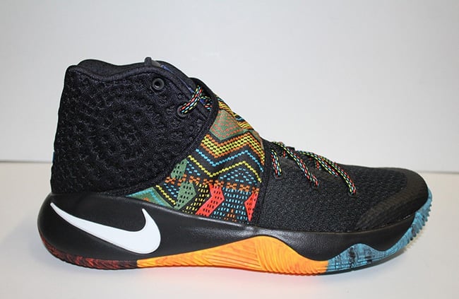 nike kyrie 2 bhm multicolor basketball shoes