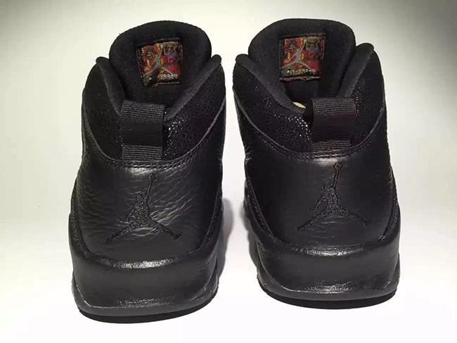 Black Air Jordan 10 OVO 2016