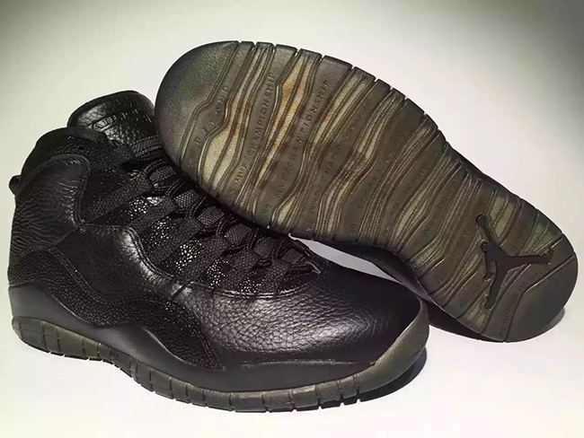 Black Air Jordan 10 OVO 2016