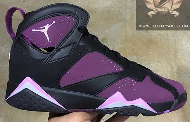Black Mulberry Air Jordan 7 GS