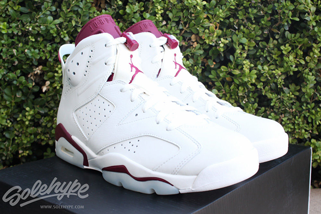 Buy Air Jordan 6 Maroon 2015