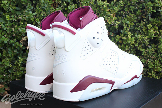 Buy Air Jordan 6 Maroon 2015