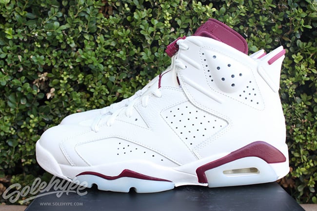 Buy Air Jordan 6 Maroon 2015