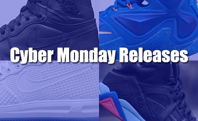 Cyber Monday Sneaker Releases 2015