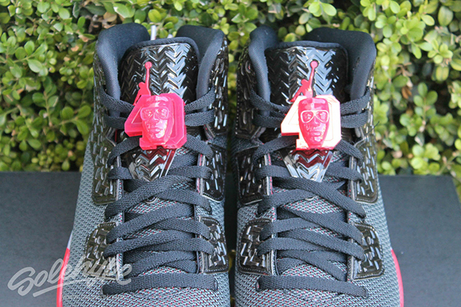 Jordan Air Spike 40 Black Fire Red