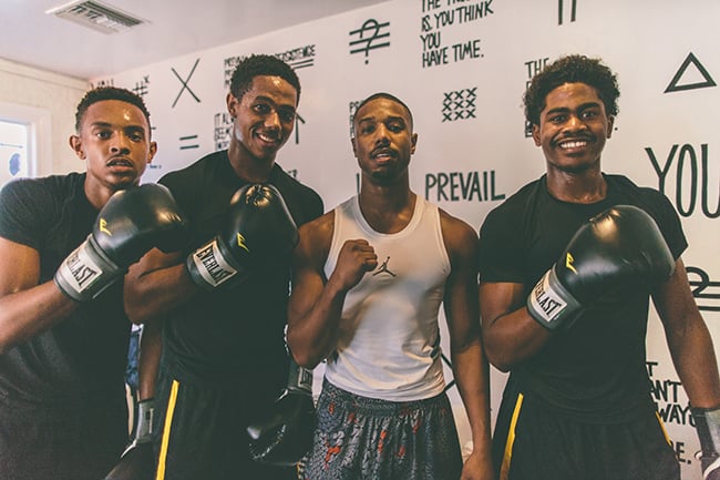 Jordan Brand & Michael B. Jordan Training for ‘Creed’