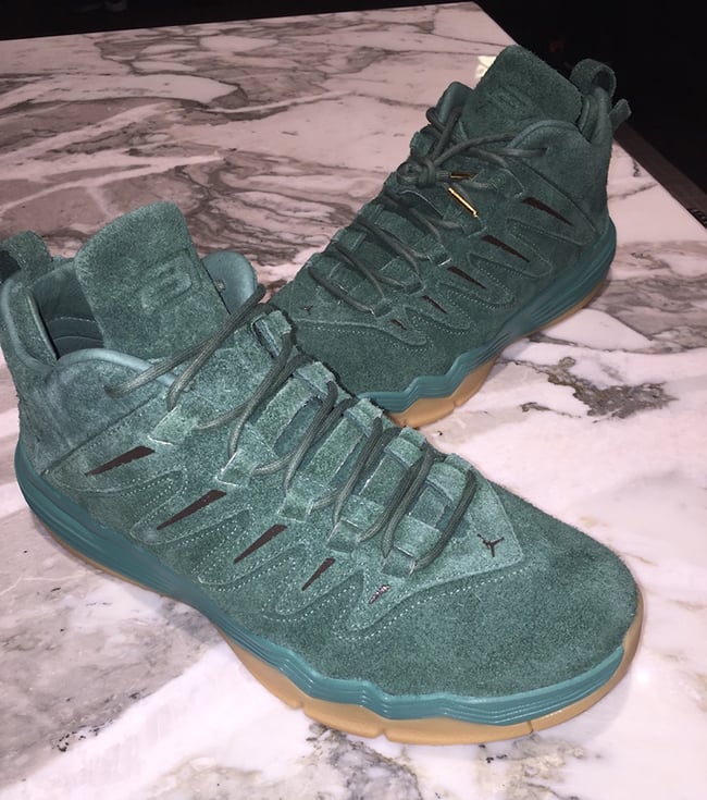 Jordan CP3 9 Green Suede