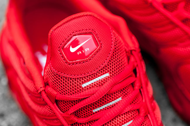 all red nike tns