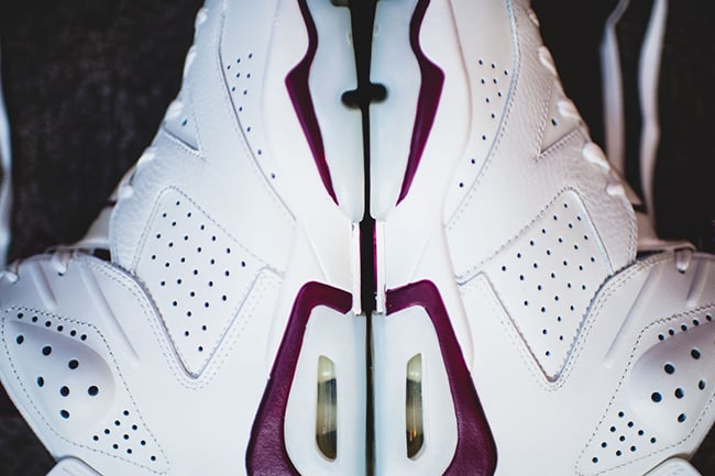 Maroon Nike Air Jordan 6 Saturday