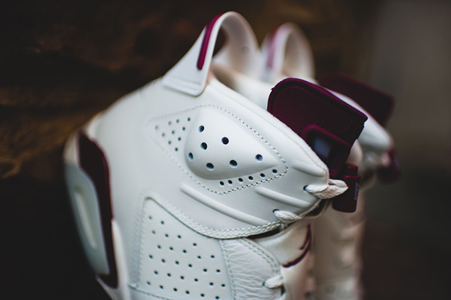 Maroon Nike Air Jordan 6 Saturday