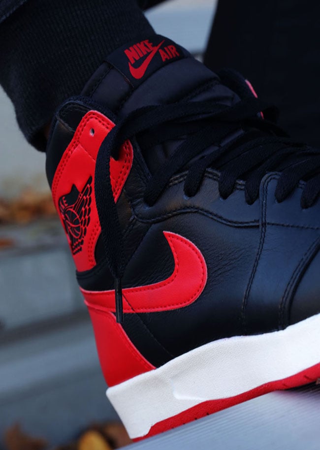 New Air Jordan 1.5 Bred Black Red